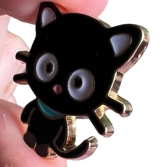 Sanrio Black Cat Enamel Pin - Picture 6 of 6